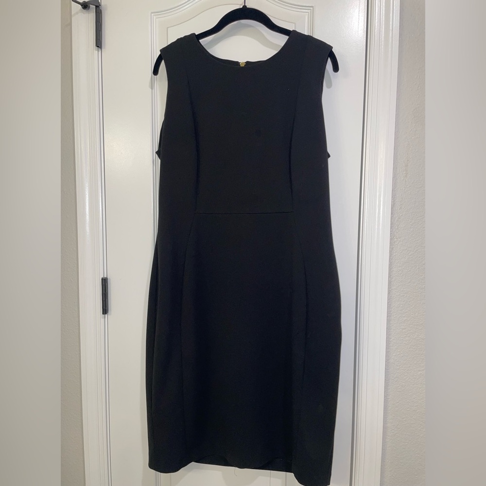 Calvin Klein Classic Black Midi Dress
